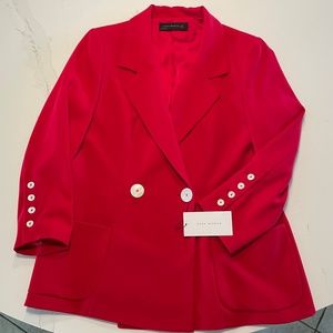 Zara Red Blazer